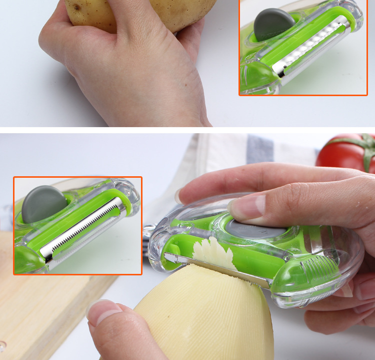 ThreeinOne Peeler Triangle Peeler MultiFunction Vegetable Chopper Vegetable and Fruit Peeler Vegetable Cutter Gift Gift ThreeinOne Peeler Triangle Peeler MultiFunction Vegetable Chopper Vegetable and Fruit Peeler Vegetable Cutter Gift Gift