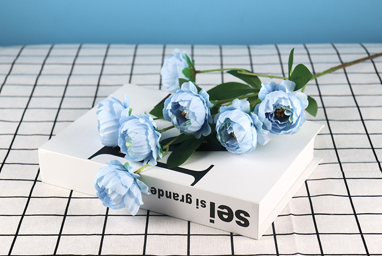 Spot Supply Simulation Exquisite Peony Wedding Flower Material Wedding Hall Ceiling Road Lead Flower Arrangement Props Wall Flower