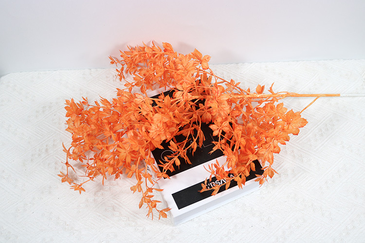 Artificial Flower New Rose Leaf Multi-Color Flower Material Wedding Ceiling Flower Arrangement with Grass Leaf Material Wedding Hall Decoration