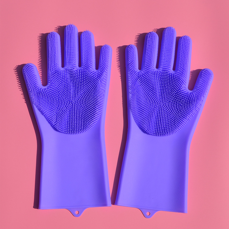 Dishwashing Environmentally Friendly Odorless Silicone Gloves Kitchen Cleaning Cleaning Heat Insulation Magic Household Dishwashing Environmentally Friendly Odorless Silicone Gloves Kitchen Cleaning Cleaning Heat Insulation Magic Household