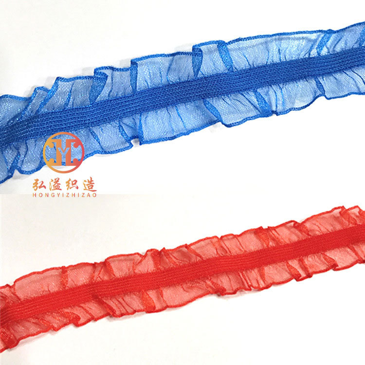 2cm-2. 5cm White in Stock Fungus Accessories Ribbon Bridal Wrist Flower Crafts Accessories Decoration Elastic Band