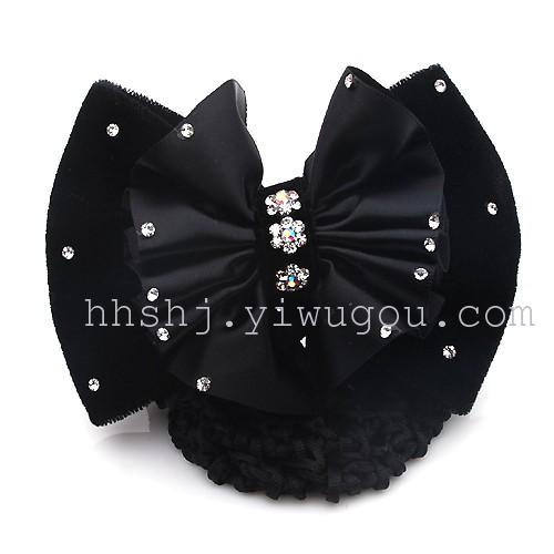 Occupation female hair accessories hairpin headdress flower butterfly hairpin net mobile net Occupation female hair accessories hairpin headdress flower butterfly hairpin net mobile net
