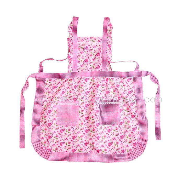 Factory direct Korean fashion lace Princess apron antifouling polyester washable aprons wholesale