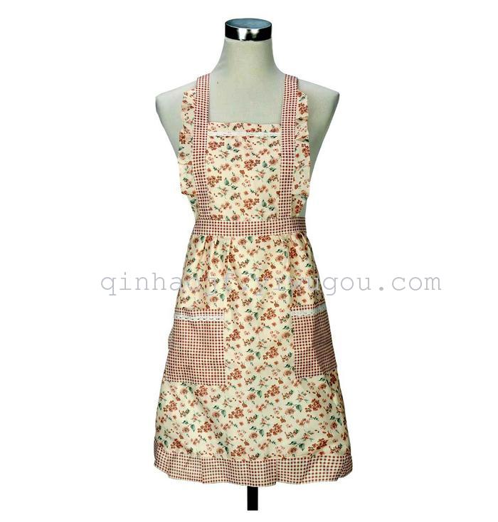 Factory direct Korean fashion lace Princess apron antifouling polyester washable aprons wholesale
