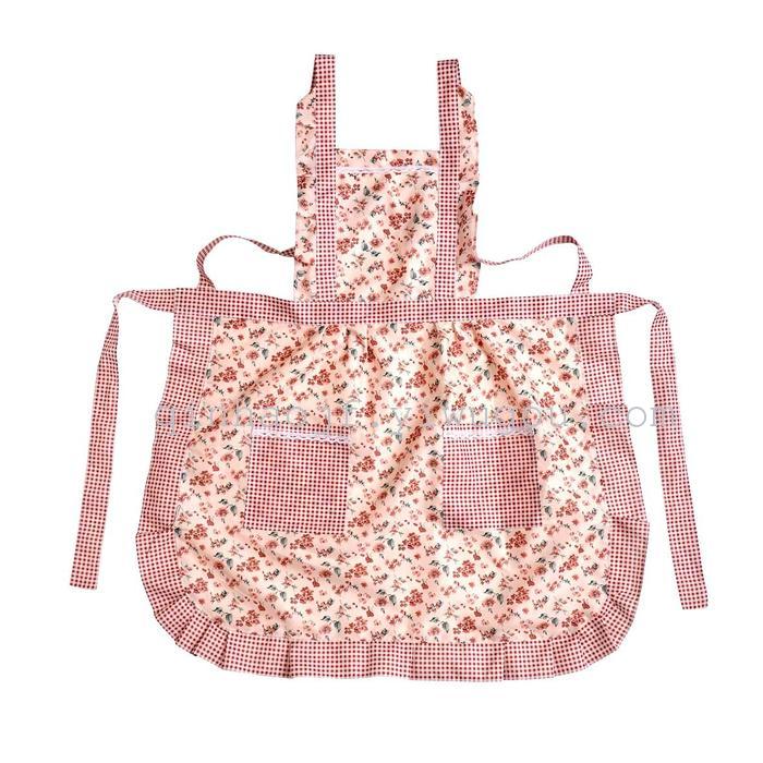 Factory direct Korean fashion lace Princess apron antifouling polyester washable aprons wholesale