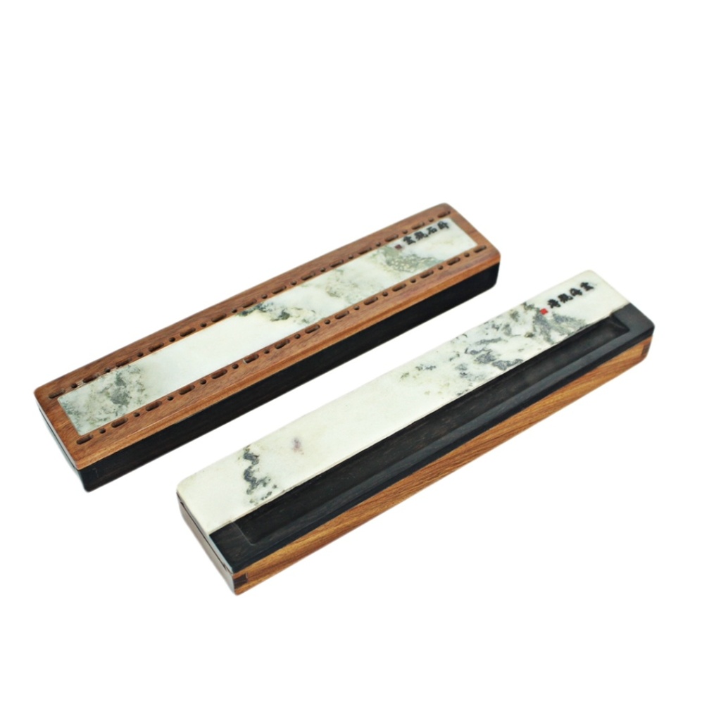 -- [5.0 Marble Top Ebony Incense Box] New Product
Material: Purple Sandalwood African Rosewood Marble