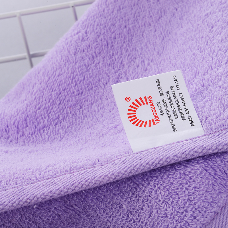 Spot Goods Face Washing Square Towel Xinjiang Long-Staple Cotton Face Cloth Non-Fading Skin-Friendly Soft Multi-Color Towel