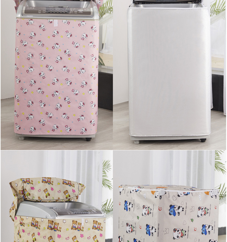 Semperflorens Roller Pulsator up-Open Fully Automatic Washing Machine Cover Waterproof Sunscreen Cover Oxford Cloth Wholesale Semperflorens Roller Pulsator up-Open Fully Automatic Washing Machine Cover Waterproof Sunscreen Cover Oxford Cloth Wholesale