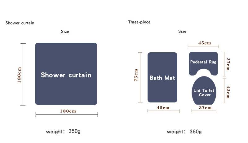 Foreign Trade New African Women's Carpet Four-Piece Toilet Toilet Seat Cover Floor Mat Bathroom Non-Slip Mat Set AliExpress