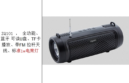 Speaker Small Speaker Portable with Flashlight African Bluetooth Speaker Support U Disk TF Card LED Light Highlight