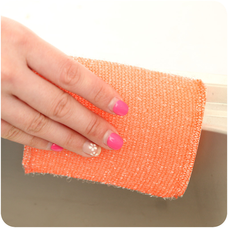 Creative Kitchen Washing King Cleaning Cloth Pot Set Washing Sponge Single Price 4 Pieces Per Card