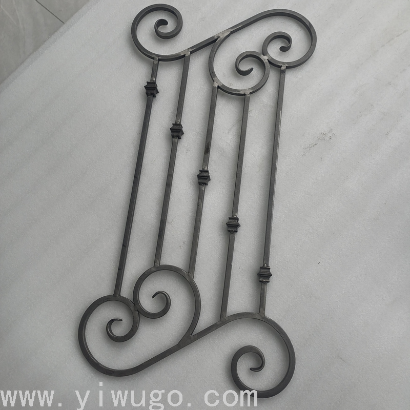 Spot Supply Iron Forging Accessories Stair Ornaments Iron Door Accessories Weldable African Best-Selling