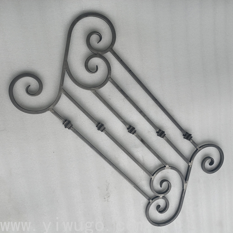 Spot Supply Iron Forging Accessories Stair Ornaments Iron Door Accessories Weldable African Best-Selling