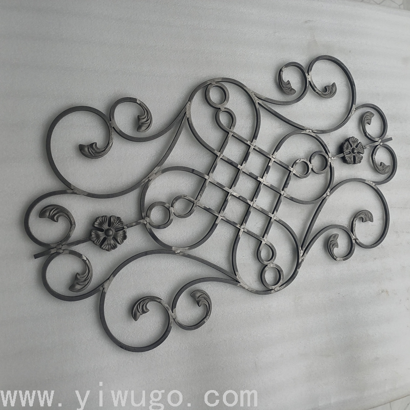 Spot Supply Iron Forging Accessories Stair Ornaments Iron Door Accessories Weldable African Best-Selling
