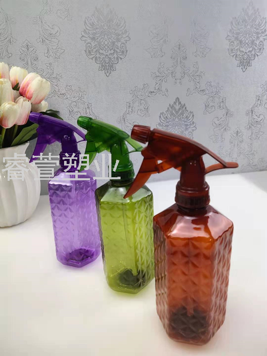 Sprinkling Can Pp Plastic Watering Sprayer Hand Pressure Sprinkler Sprinkling Can Adjustable Pearlescent Color New Color