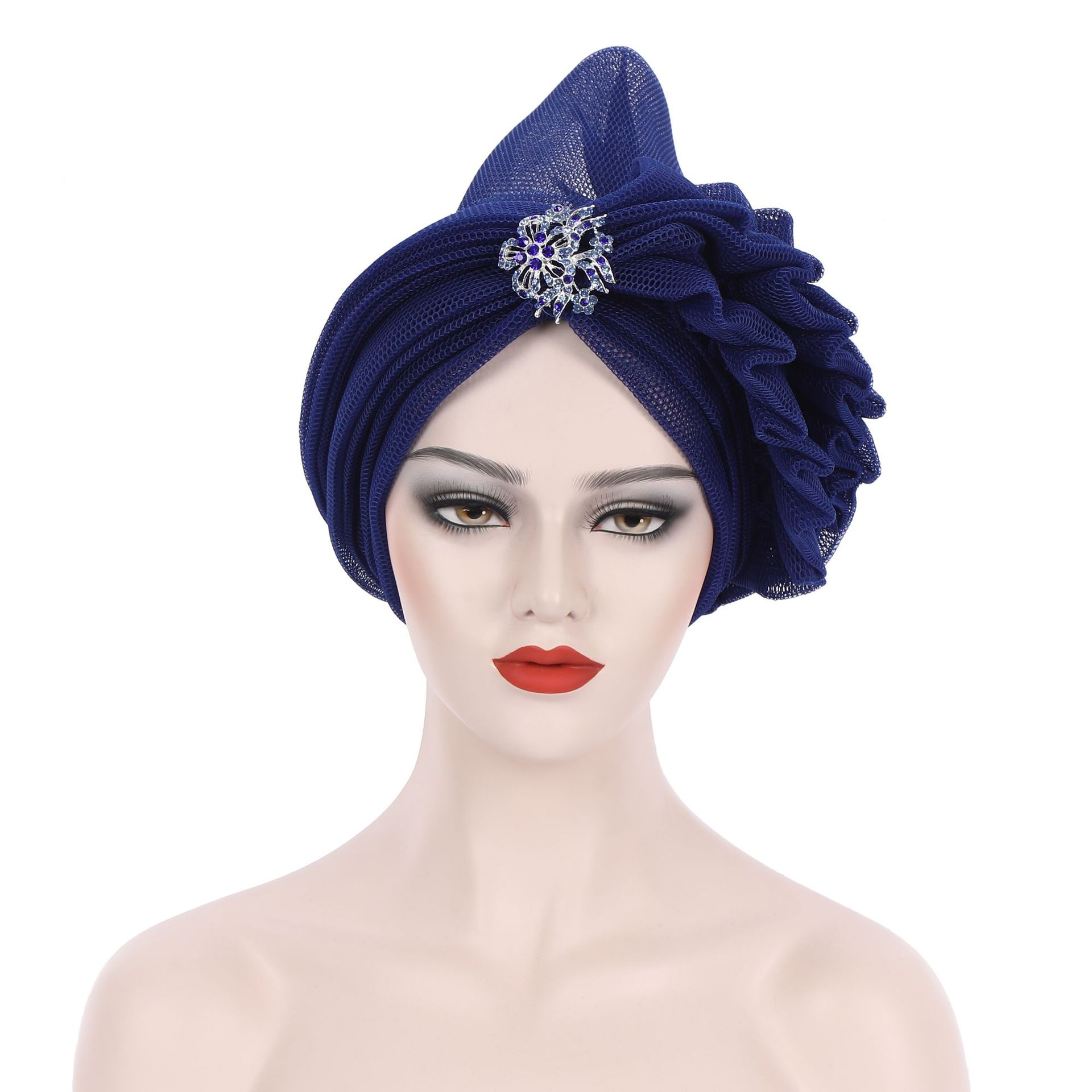 AliExpress Amazon Europe and America Cross Border New Laminated Fashion Accessories African Hat Multi-Color Factory in Stock Second Delivery