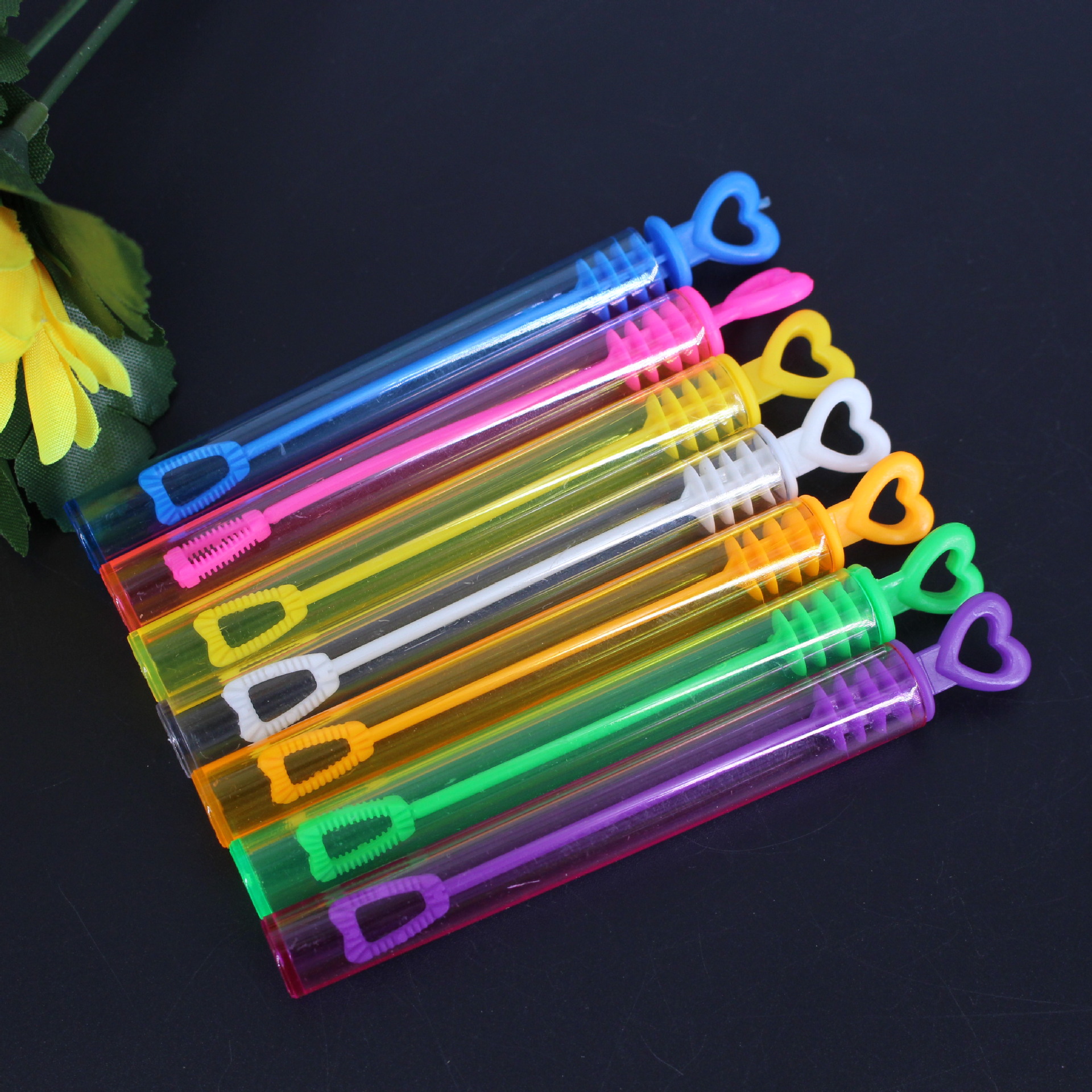 Heart Color Test Tube Bubble Water Mini Bubble Tube Fire Extinguisher Bottles Wedding Christmas Party Party Decoration