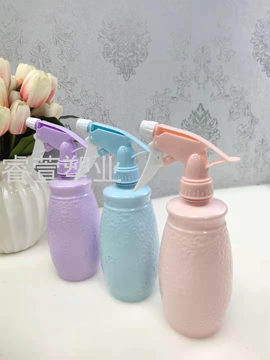 Sprinkling Can Pp Plastic Watering Sprayer Hand Pressure Sprinkler Sprinkling Can Adjustable Pearl Color New Color