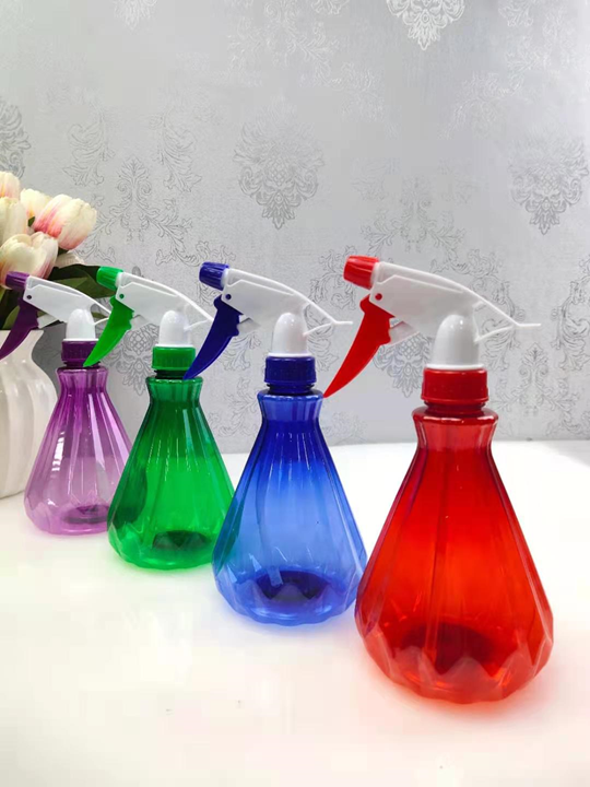 Sprinkling Can Flower Tools Candy Color Pp Plastic Watering Sprayer Hand Pressure Succulent Sprinkler Sprinkling Can Adjustable