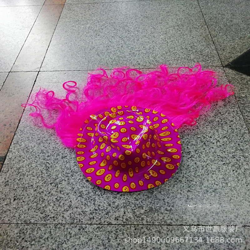 PVC gold powder wig ball party