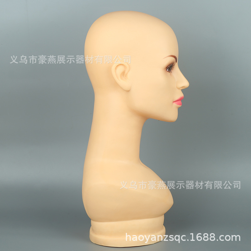 European and American Foreign Female Head Mannequin Wig Hat Scarf Display Ornament Head Model