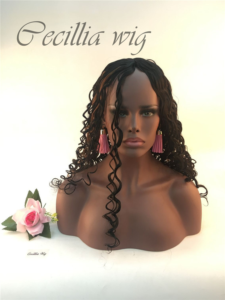European and American Style Wig African Female Wig Hot Selling Fluffy Long Curly Wig Head Cover