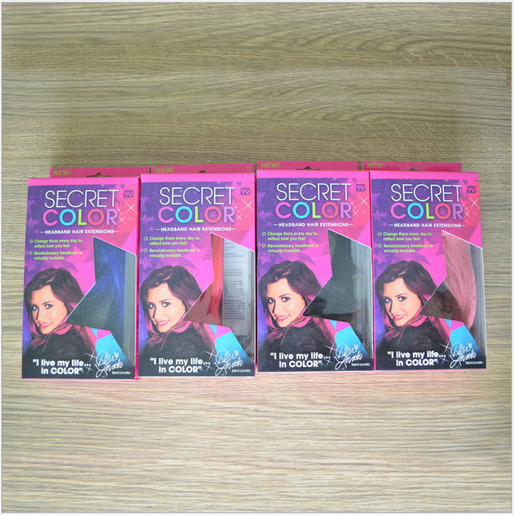 Secret color color wig (4 color) TV TV shopping