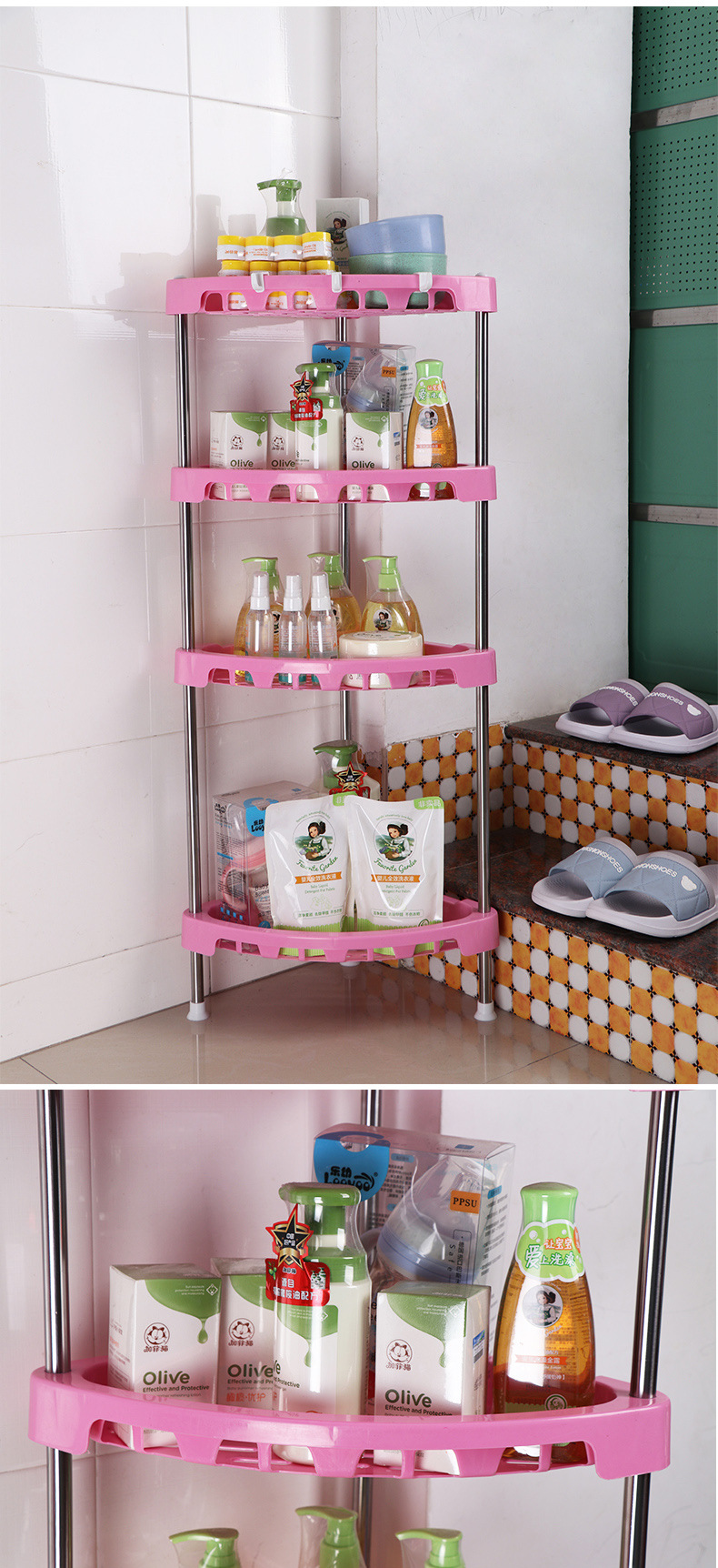 Factory Storage Rack Desktop Storage Rack Washbasin Rack Bathroom Shelf Floor Storage Rack Plastic Stainless Steel Shelf Factory Storage Rack Desktop Storage Rack Washbasin Rack Bathroom Shelf Floor Storage Rack Plastic Stainless Steel Shelf