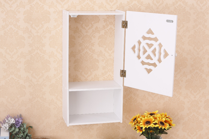 Bathroom moistureproof and antiseptic shelf bathroom wall hanging toilet cosmetics collection box. Bathroom moistureproof and antiseptic shelf bathroom wall hanging toilet cosmetics collection box.