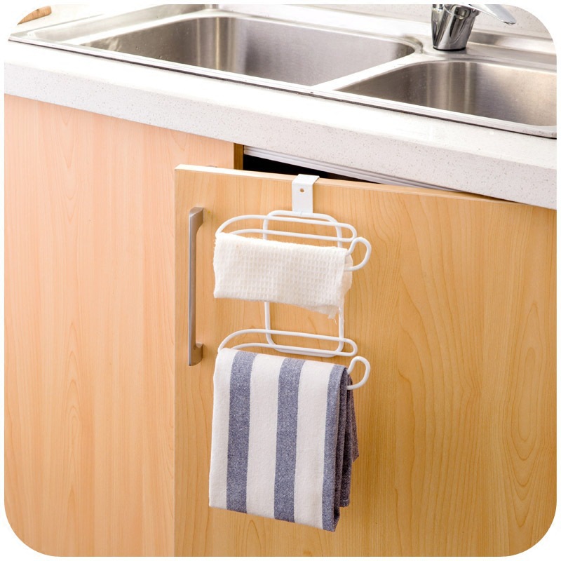Toilet Bathroom Kitchen Iron Napkin Roll Paper Toilet Paper Tissue Holder Storage Shelf