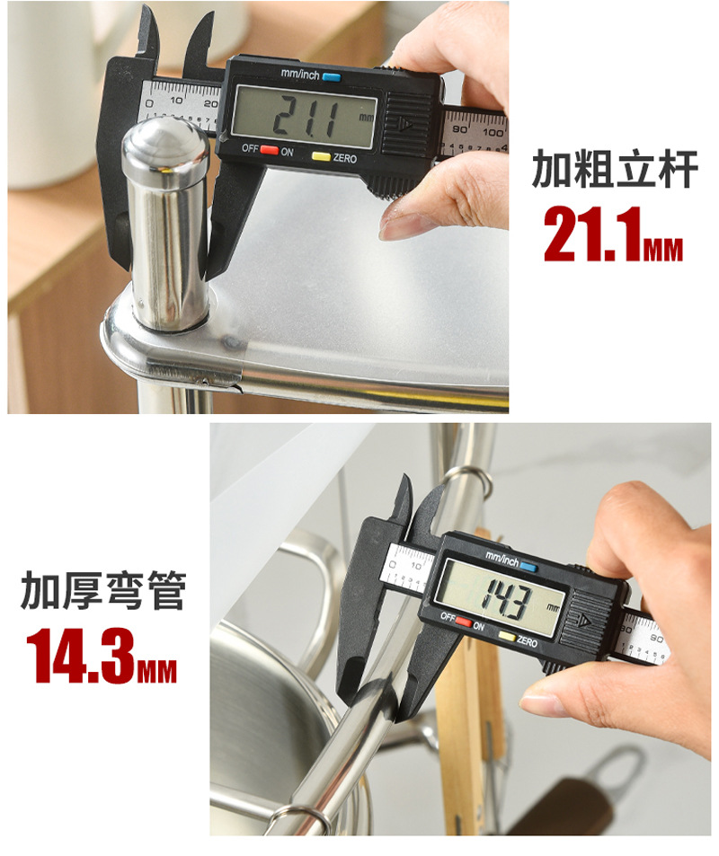 Kitchen Shelf Floor Multi-Layer Stainless Steel Triangle Storage Rack Pot Rack Bathroom Household Washbasin Stand Factory Direct Supply Kitchen Shelf Floor Multi-Layer Stainless Steel Triangle Storage Rack Pot Rack Bathroom Household Washbasin Stand Factory Direct Supply