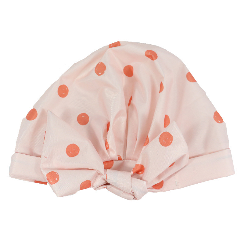 Shower Cap Waterproof Amazon Elastic Bow Black and White Stripes Shower Cap Female Yiwu Manufacturers Can Make a Variety of Patterns Shower Cap Waterproof Amazon Elastic Bow Black and White Stripes Shower Cap Female Yiwu Manufacturers Can Make a Variety of Patterns
