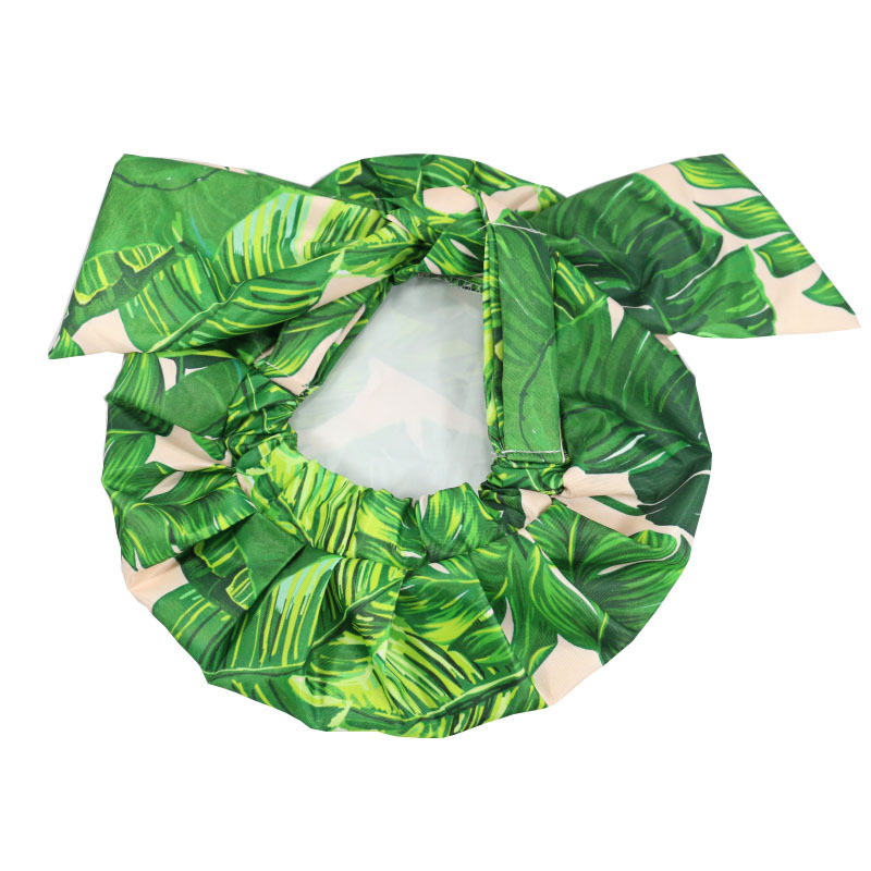 Shower Cap Waterproof Amazon Elastic Bow Black and White Stripes Shower Cap Female Yiwu Manufacturers Can Make a Variety of Patterns Shower Cap Waterproof Amazon Elastic Bow Black and White Stripes Shower Cap Female Yiwu Manufacturers Can Make a Variety of Patterns