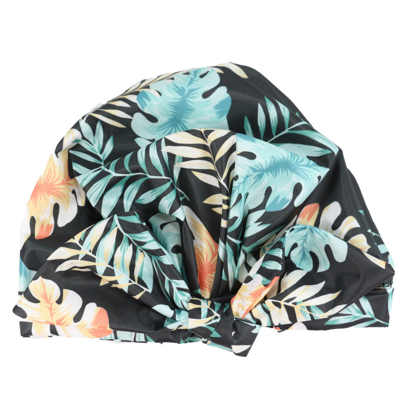 Shower Cap Waterproof Amazon Elastic Bow Black and White Stripes Shower Cap Female Yiwu Manufacturers Can Make a Variety of Patterns Shower Cap Waterproof Amazon Elastic Bow Black and White Stripes Shower Cap Female Yiwu Manufacturers Can Make a Variety of Patterns