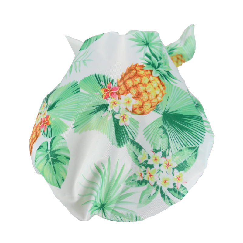 Shower Cap Waterproof Amazon Elastic Bow Black and White Stripes Shower Cap Female Yiwu Manufacturers Can Make a Variety of Patterns Shower Cap Waterproof Amazon Elastic Bow Black and White Stripes Shower Cap Female Yiwu Manufacturers Can Make a Variety of Patterns