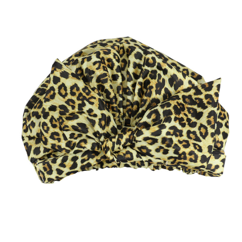 Shower Cap Waterproof Amazon Elastic Bow Black and White Stripes Shower Cap Female Yiwu Manufacturers Can Make a Variety of Patterns Shower Cap Waterproof Amazon Elastic Bow Black and White Stripes Shower Cap Female Yiwu Manufacturers Can Make a Variety of Patterns