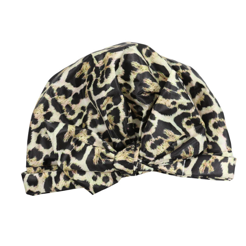 Shower Cap Waterproof Amazon Elastic Bow Black and White Stripes Shower Cap Female Yiwu Manufacturers Can Make a Variety of Patterns Shower Cap Waterproof Amazon Elastic Bow Black and White Stripes Shower Cap Female Yiwu Manufacturers Can Make a Variety of Patterns