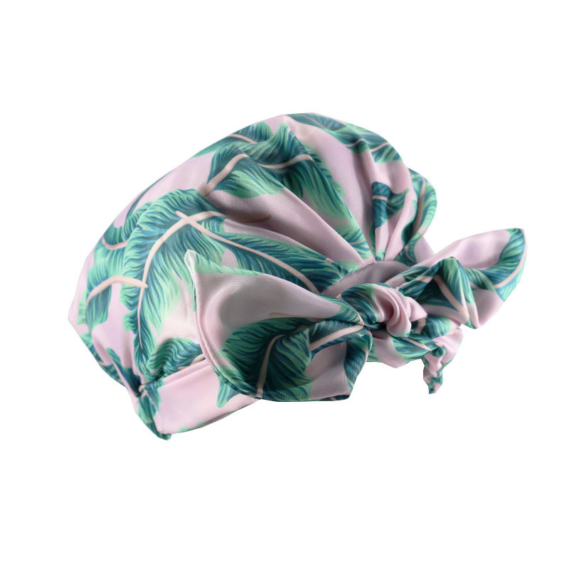 Shower Cap Waterproof Amazon Elastic Bow Black and White Stripes Shower Cap Female Yiwu Manufacturers Can Make a Variety of Patterns Shower Cap Waterproof Amazon Elastic Bow Black and White Stripes Shower Cap Female Yiwu Manufacturers Can Make a Variety of Patterns
