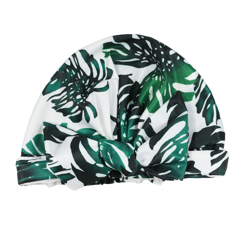Shower Cap Waterproof Amazon Elastic Bow Black and White Stripes Shower Cap Female Yiwu Manufacturers Can Make a Variety of Patterns Shower Cap Waterproof Amazon Elastic Bow Black and White Stripes Shower Cap Female Yiwu Manufacturers Can Make a Variety of Patterns