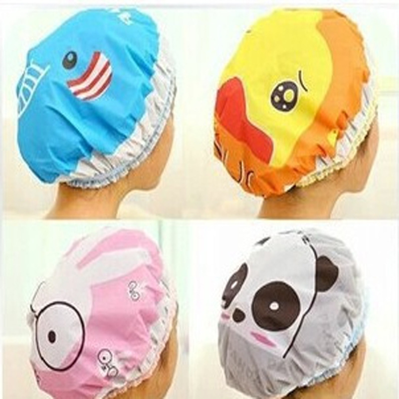 Kecatong shower cap waterproof printing shower cap whole Japanese style shower cap shampoo cap for children and adults