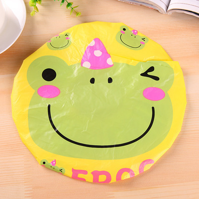 Z Cute cartoon shower cap Japanese waterproof shower cap shampoo cap anti - lampblack cap