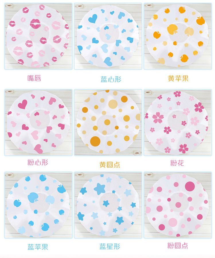 Cute waterproof shower cap thickened adult lady shampoo cap waterproof shower cap shower cap Cute waterproof shower cap thickened adult lady shampoo cap waterproof shower cap shower cap