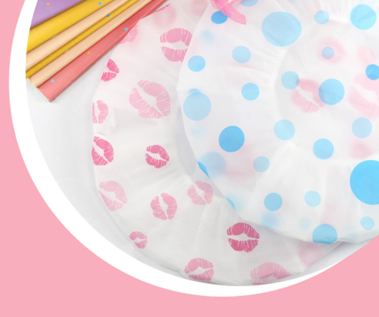 Cute waterproof shower cap thickened adult lady shampoo cap waterproof shower cap shower cap Cute waterproof shower cap thickened adult lady shampoo cap waterproof shower cap shower cap