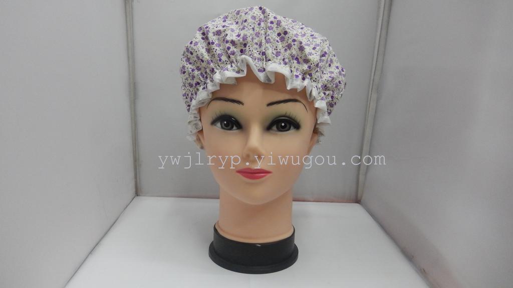 Small Fresh Shower Cap / double shower cap / thick cap