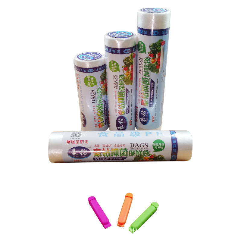 Luxury Diamond Plastic Wrap Freshness Protection Package PE Food Grade Running Rivers and Lakes Running Market Stall Temple Fair and Other Running Products