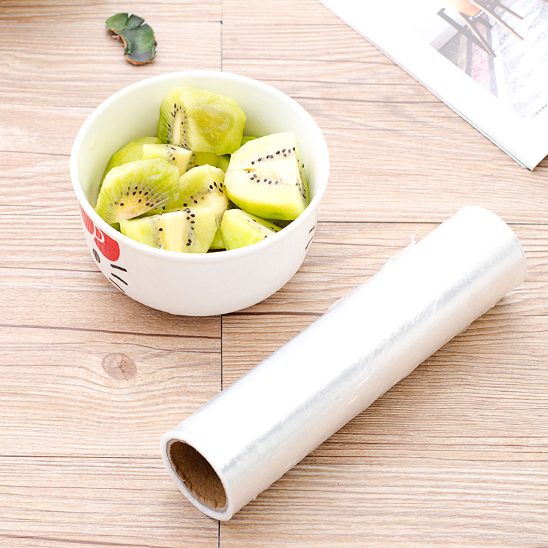 Manufacturers direct high-end PE material plastic wrap green health colorless transparent vegetables and fruits special plastic wrap