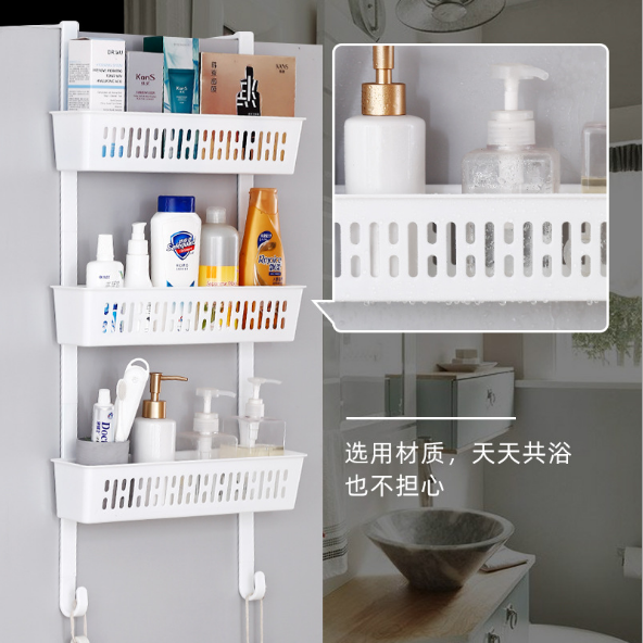 Multifunctional Household Sidewall Hanger Plastic Wrap Storage Rack