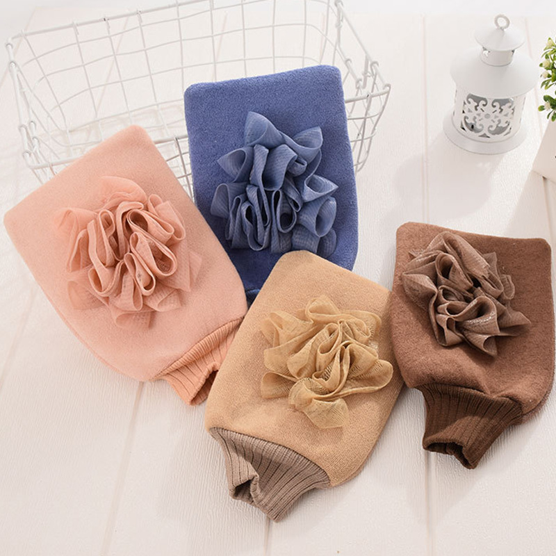 Double-Layer Thickened Bath Towel Women's and Men's Bath Towel Gloves Strong Rubbing No Pain Adult Rubbing Back Bath Korean Scrubbing Gray Double-Layer Thickened Bath Towel Women's and Men's Bath Towel Gloves Strong Rubbing No Pain Adult Rubbing Back Bath Korean Scrubbing Gray
