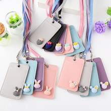 Cartoon Access Card Cover Keychain Carrying Strap Portable Small Card Holder Community Access Control IC Protective Case Induction Card Holder Cartoon Access Card Cover Keychain Carrying Strap Portable Small Card Holder Community Access Control IC Protective Case Induction Card Holder