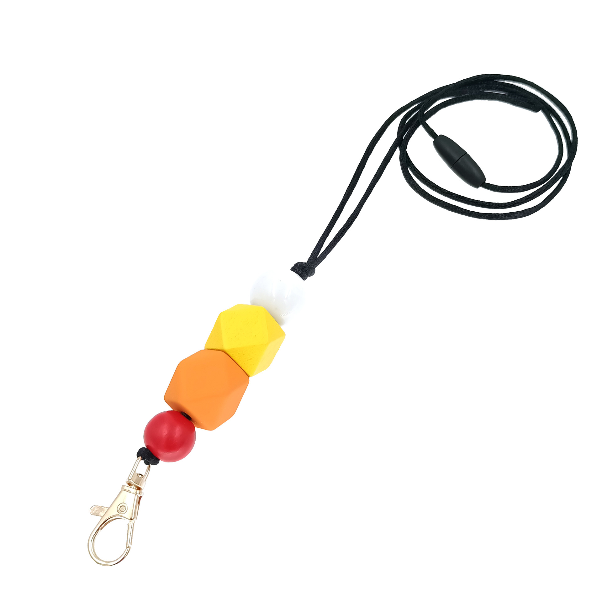 Amazon Hot Christmas Lanyard Badge Clip Key Can Buckle Work Card Long Necklace Cellphone Chain